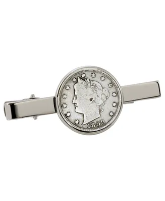American Coin Treasures 1800's Liberty Nickel Coin Tie Clip
