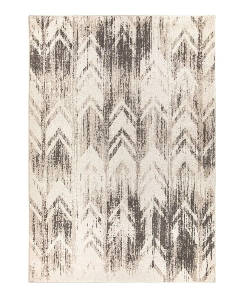 Closeout! Orian Illusions Kenyon Neutral 5'3" x 7'6" Area Rug