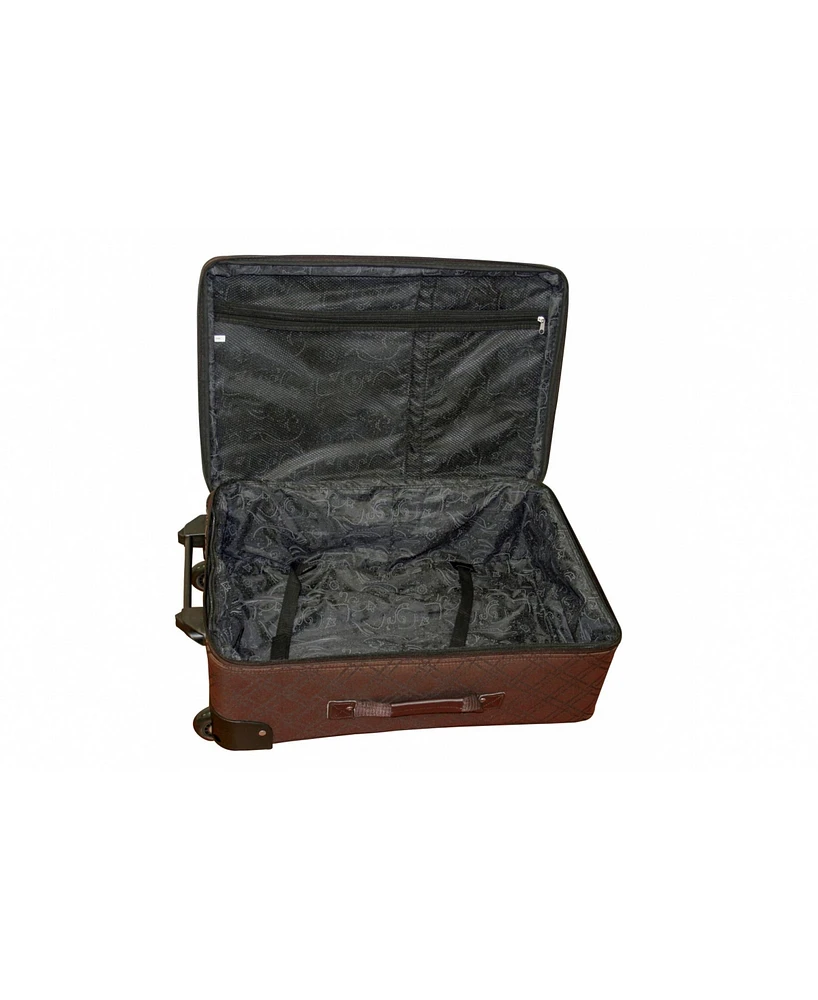 American Flyer Pemberly Buckles 5 Piece Luggage Set