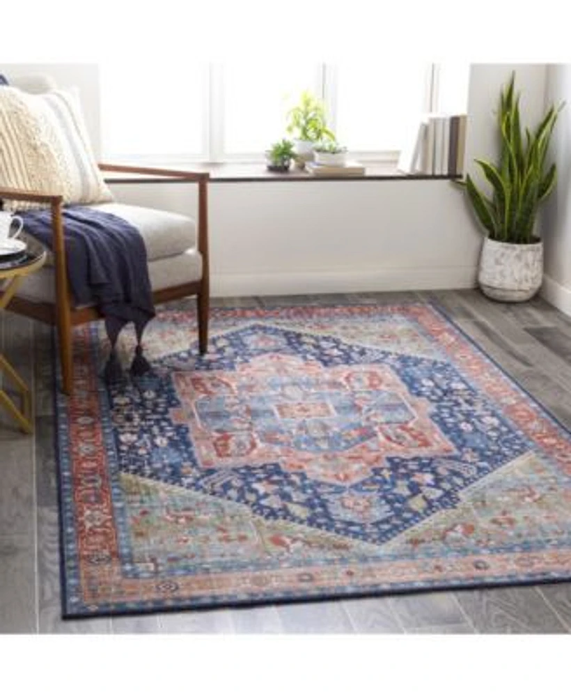 Livabliss Iris Irs 2312 Navy Area Rug Collection