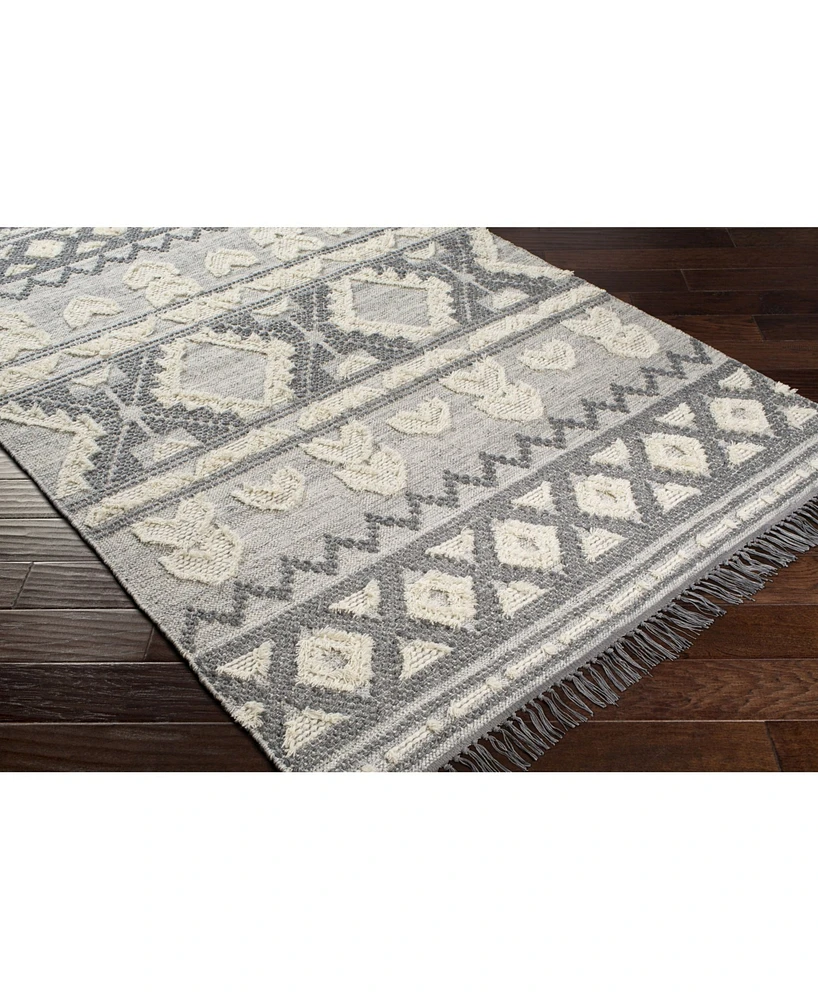 Closeout! Surya Cheyenne Chy-2308 Charcoal 4' x 6' Area Rug
