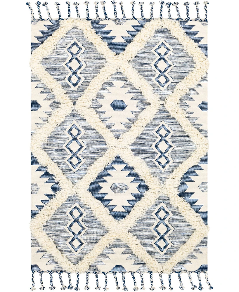 Closeout! Livabliss Apache Apa-2304 Navy 8' x 10' Area Rug