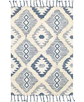 Closeout! Livabliss Apache Apa-2304 Navy 8' x 10' Area Rug