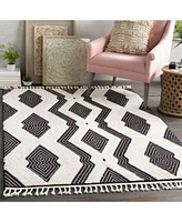 Livabliss Azilal Azi 2300 Black Area Rug