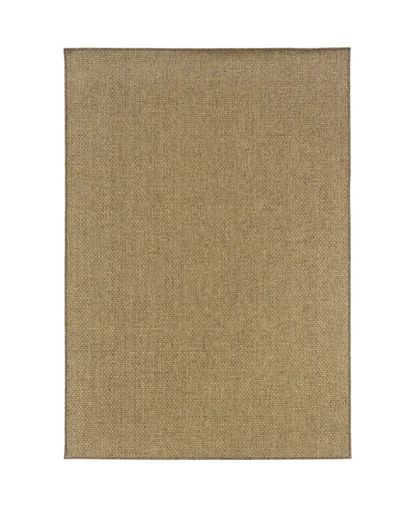 Oriental Weavers Karavia KAR06 Tan 3'7" x 5'6" Outdoor Area Rug