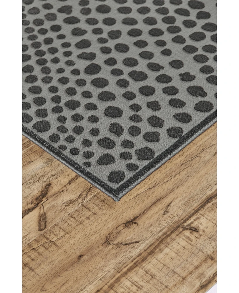 Feizy Gaspar R3835 Multi 1'8" x 2'10" Area Rug