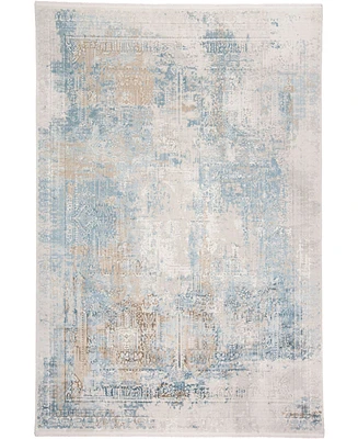 Feizy Cadiz R3890 Blue 6'6" x 9'6" Area Rug