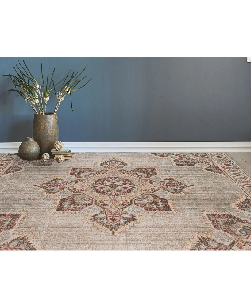 Amer Rugs Eternal Ete-20 Beige/Sand 7'6" x 9'6" Area Rug