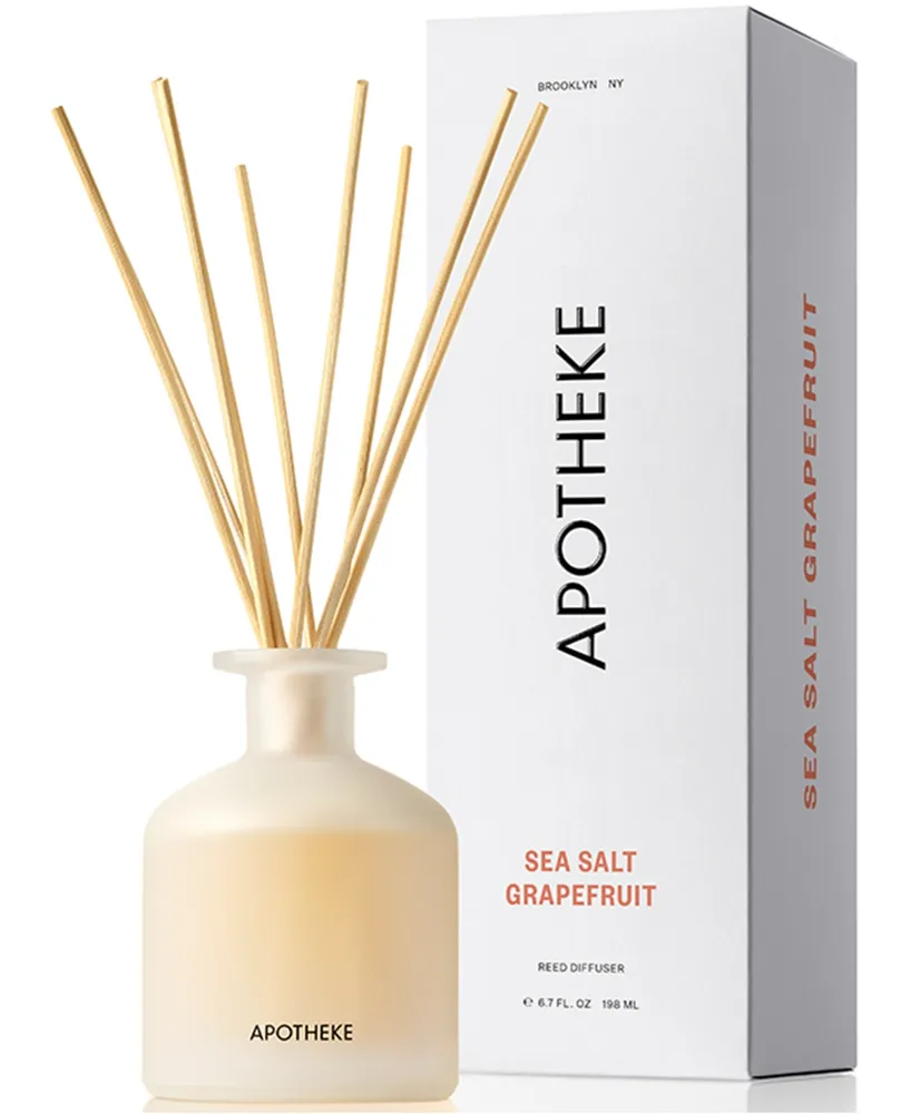 Apotheke Sea Salt Grapefruit Reed Diffuser, 6.7-oz.