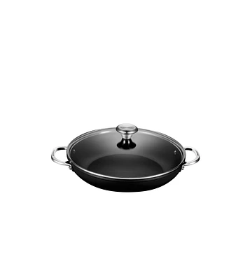 Le Creuset Hard Anodized Aluminum Nonstick 4-Qt. Braiser with Lid