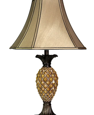 StyleCraft Pineapple Textured Table Lamp
