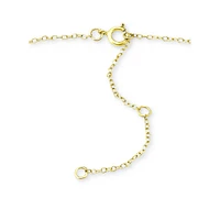 Giani Bernini Cubic Zirconia Bezel Ankle Bracelet, Created for Macy's