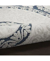 Nourison Home Key Largo Klg03 Blue Rug