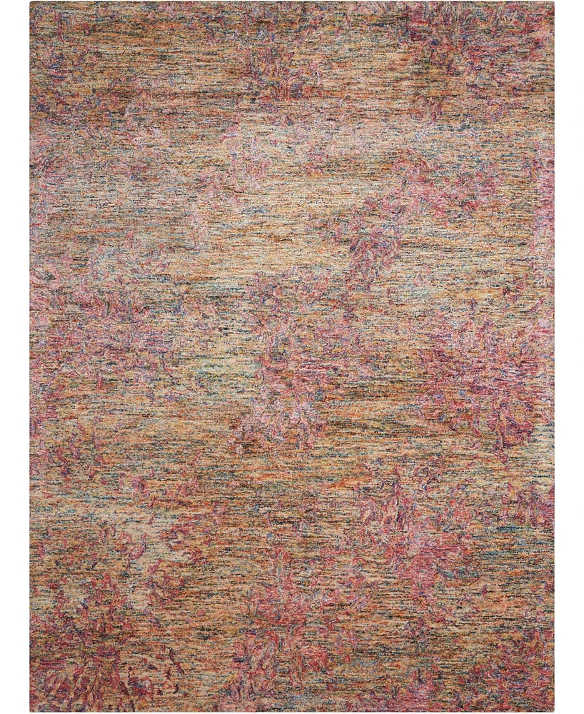 Nourison Home Gemstone GEM02 Beige 3'9" x 5'9" Area Rug