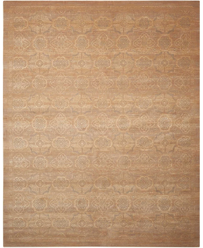 Nourison Home Silken Allure SLK25 Beige 7'9" x 9'9" Area Rug