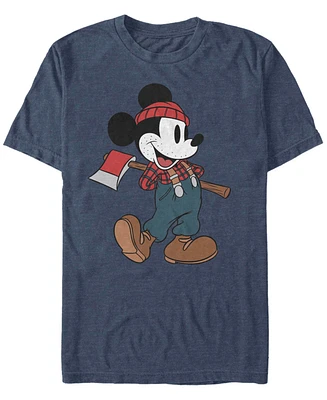 Fifth Sun Men's Lumberjack Mickey Short Sleeve T-Shirt