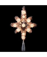 Northlight Lighted Tinsel Star Of Bethlehem Christmas Tree Topper