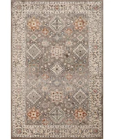 Closeout! Portland Textiles Cassandra Colton Taupe 5' x 7'3" Area Rug