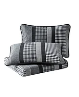 Closeout! Nautica Gulf Shores Cotton Reversible 2-Pc. Quilt Set, Twin