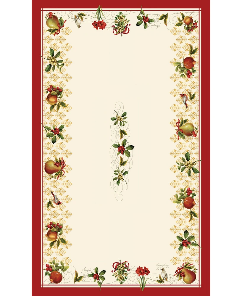Laural Home Festive Opulence Tablecloth 70 x 120