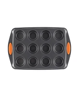 Rachael Ray Yum-o! Bakeware Oven Lovin Nonstick 4-Pc. Muffin and Cupcake Making Set