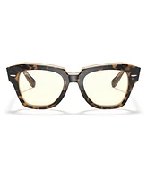 Ray-Ban Unisex State Street Blue Light Sunglasses, RB2186
