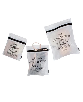 Simplify Mesh Wash Bag, Set of 3