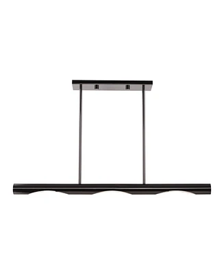 Acra 3 Lights Linear Chandelier