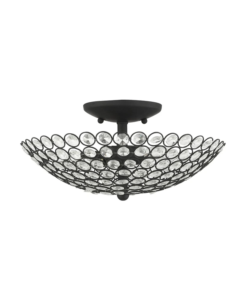 Cassandra 2 Lights Semi Flush