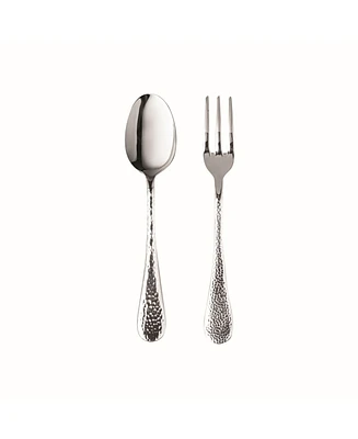 Mepra Serving Set Fork and Spoon Flatware Set, Set of 2