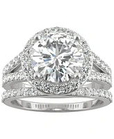 Charles & Colvard Moissanite Bridal Set (3-5/8 ct. t.w. Diamond Equivalent) 14k White Gold