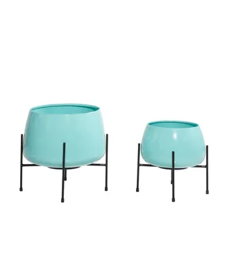 Metal Planter, Set of 2