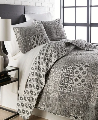 Southshore Fine Linens Global Patchwork Ultra-Soft -Pc. Quilt Set