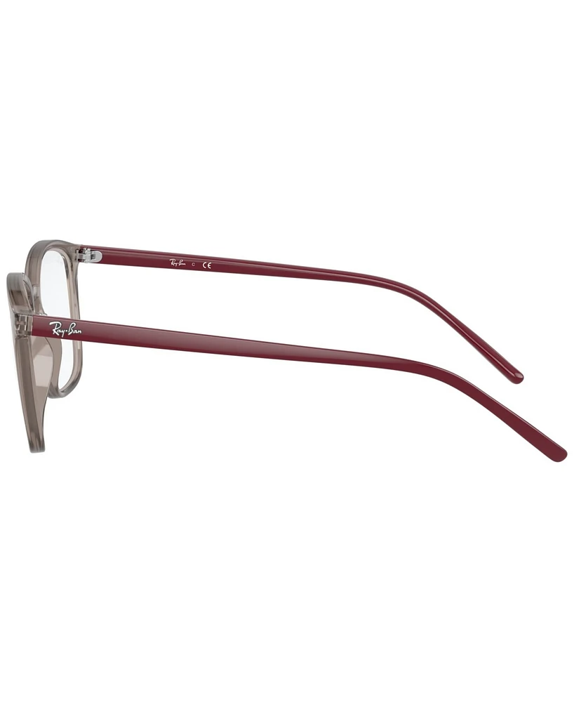 Ray-Ban RX7185 Unisex Square Eyeglasses