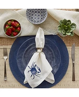 Design Imports Crab Printed Napkin, Set of 6