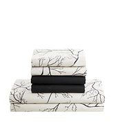 Nestl Printed Super Soft Deep Pocket 6 Pc. Sheet Set