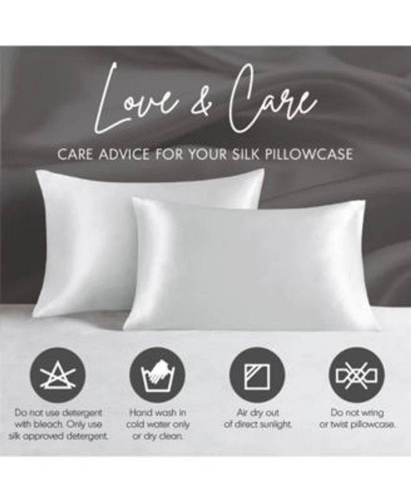 Madison Park 25 Momme Mulberry Silk Pillowcases