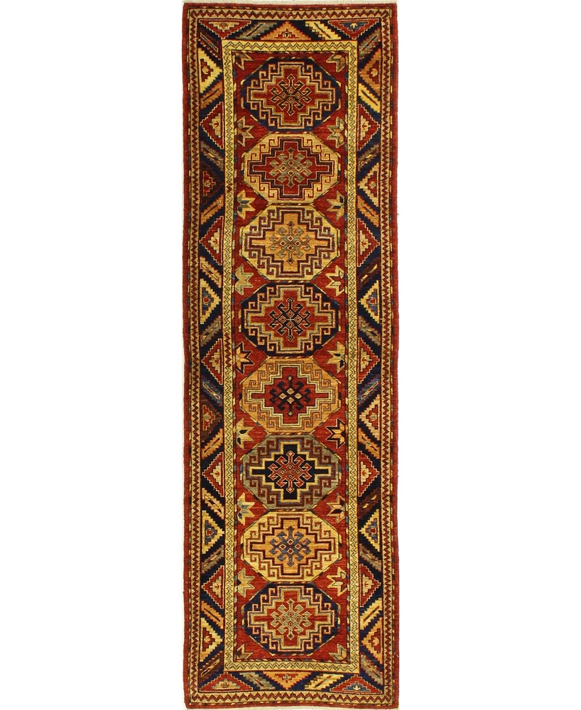 Bashian One of a Kind Pak Tribal 2'11" x 10' Runner Area Rug