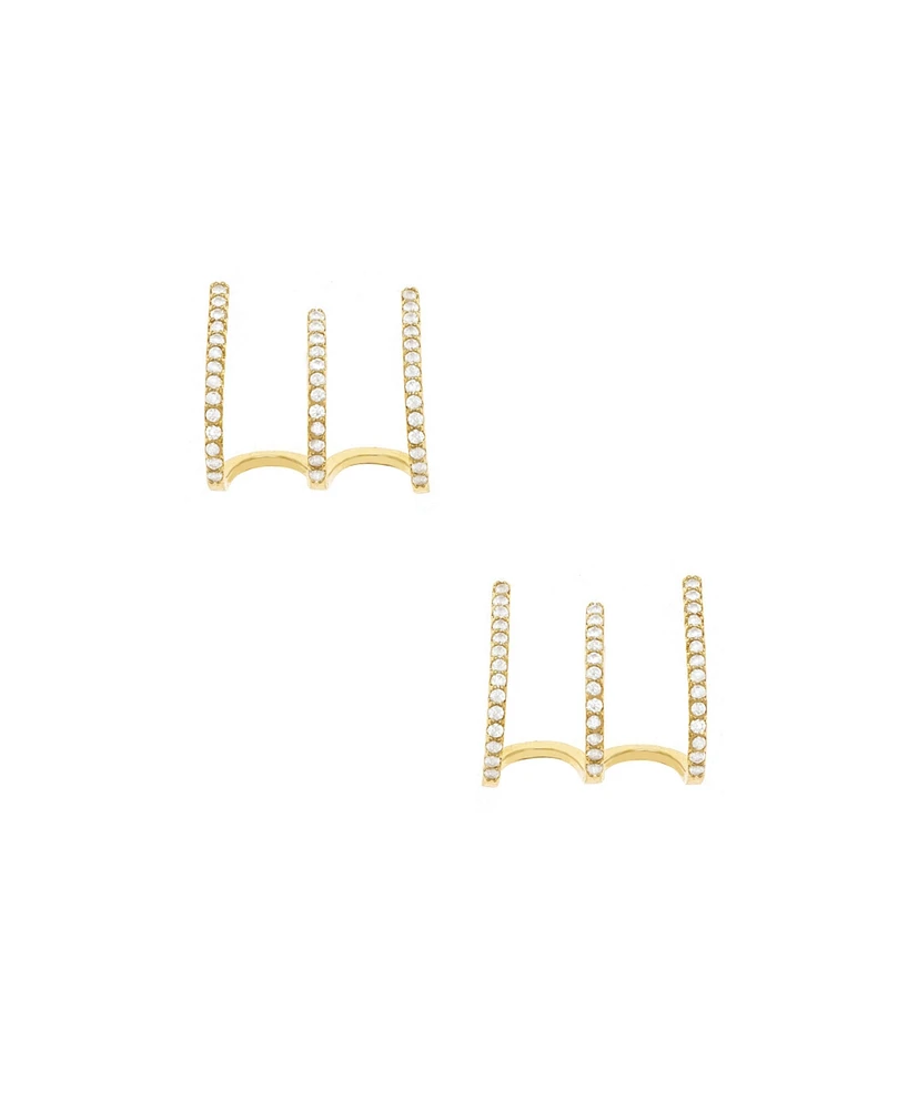 Ettika Ear Wrap Stud with Cubic Zirconia