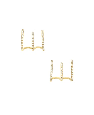 Ettika Ear Wrap Stud with Cubic Zirconia