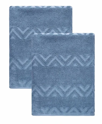 Ozan Premium Home Turkish Cotton Sovrano Collection Luxury 2-Pc. Bath Sheet Set