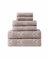Ozan Premium Home Turkish Cotton Sovrano Collection 6-Pc. Bath Towel Sets