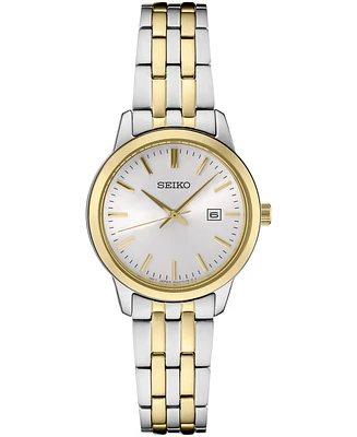 Seiko Women's Essential Two-Tone Stainless Steel Bracelet Watch 30mm