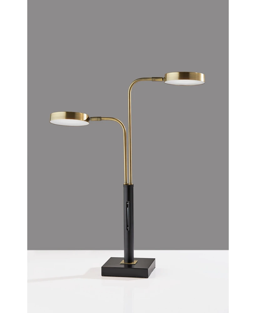 Adesso Rowan Led Desk Lamp with Smart Switch