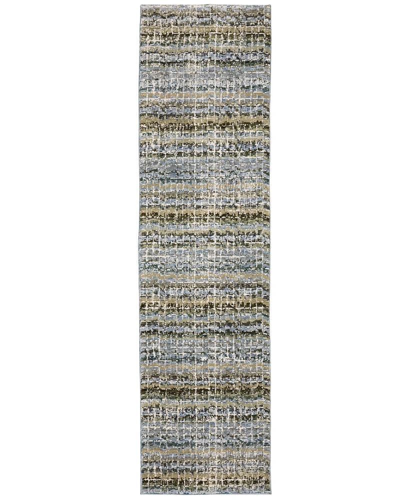 Oriental Weavers Atlas 747 2'6" x 12' Runner Area Rug