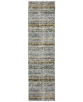 Oriental Weavers Atlas 747 2'6" x 12' Runner Area Rug