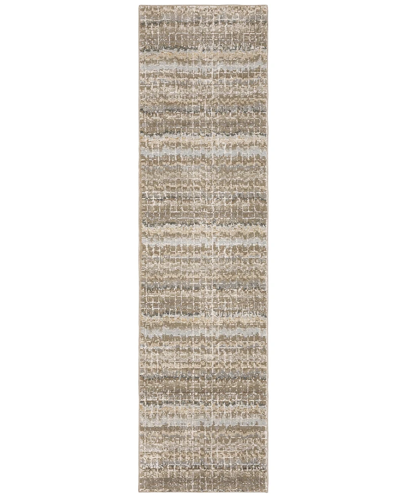 Oriental Weavers Atlas 747 2'6" x 12' Runner Area Rug