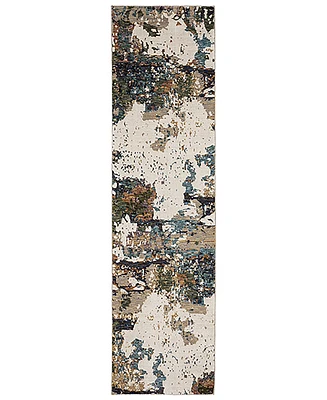 Oriental Weavers Evolution 0981A 2'3" x 8' Runner Area Rug