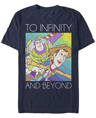 Fifth Sun Men's Infinity Short Sleeve Crew T-shirt