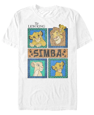 Fifth Sun Men's Simbafied Short Sleeve Crew T-shirt
